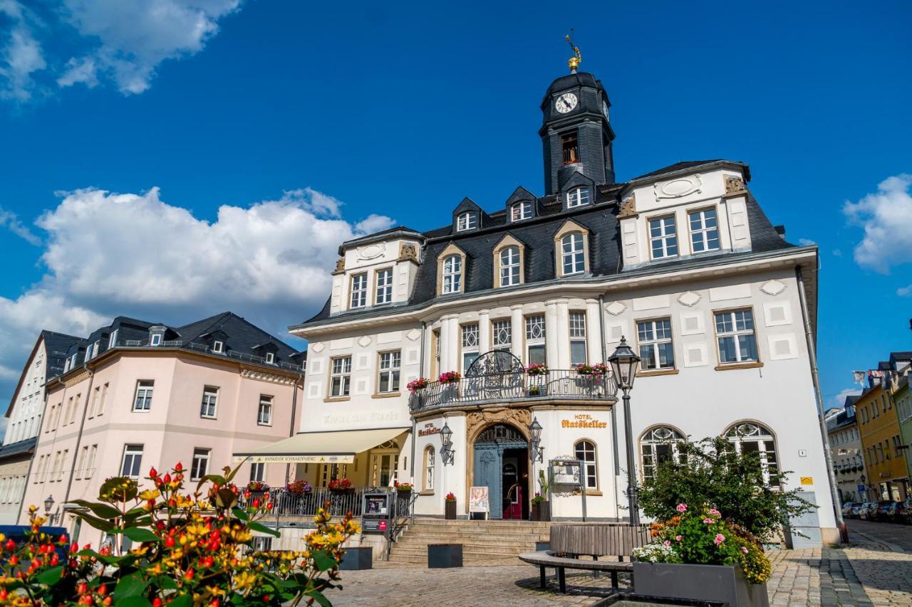 Hotel Ratskeller Schwarzenberg Schwarzenberg  Luaran gambar